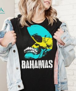 Bahamas flag skull Bahamian Pride shirt