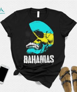 Bahamas flag skull Bahamian Pride shirt
