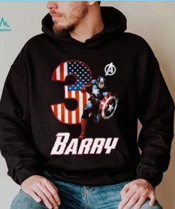 Barry Marvel Captain America T Shirt