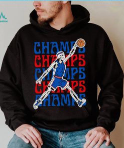 Barstool sports ka skeleton champs Kansas championship shirt