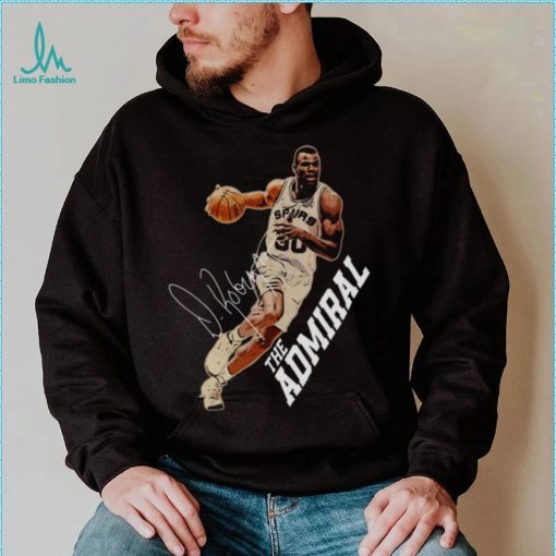 Basketball Signature David Robinson Vintage shirt