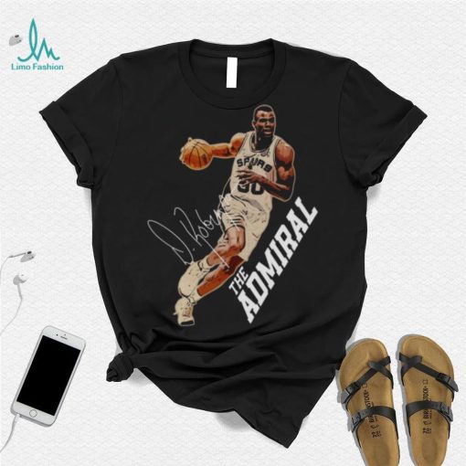 Basketball Signature David Robinson Vintage shirt