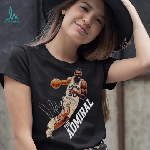 Basketball Signature David Robinson Vintage shirt