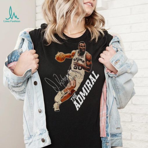 Basketball Signature David Robinson Vintage shirt