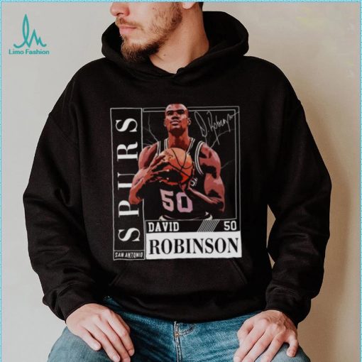 Basketball Signature Graphic David Robinson shirt