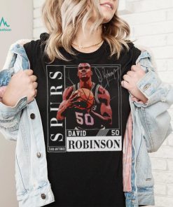 Basketball Signature Graphic David Robinson shirt