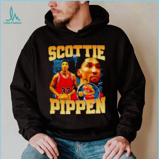 Basketball Vintage Retro 80s Scottie Pippen 90s shirt