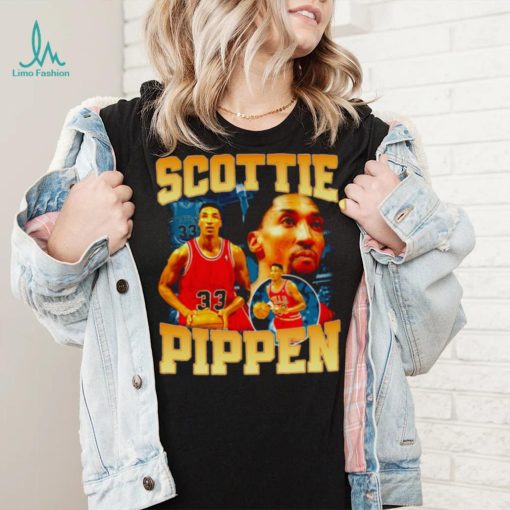 Basketball Vintage Retro 80s Scottie Pippen 90s shirt