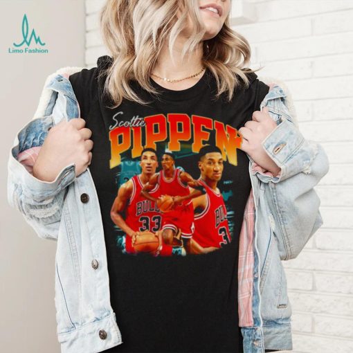 Basketball Vintage Retro 80s Scottie Pippen shirt