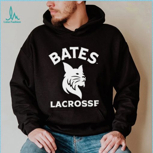 Bates Bobcats Lacrosse logo shirt