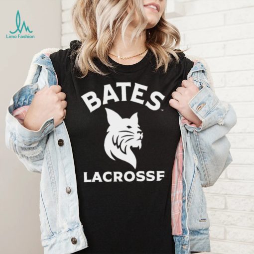 Bates Bobcats Lacrosse logo shirt