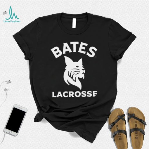 Bates Bobcats Lacrosse logo shirt