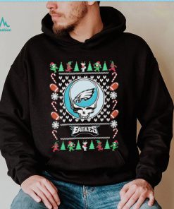 Bear Philadelphia Log Eagles Christmas Ugly Shirt