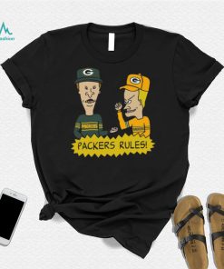 Beavis and Butt Head Green Bay Packers Rules NFL Shir