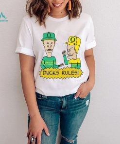 Beavis and Butt Head Oregon Ducks Rules NCAA Shirt