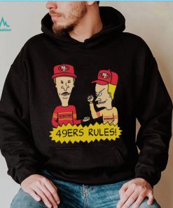 Beavis and Butt Head San Francisco 49ers Rules NFL Shirt