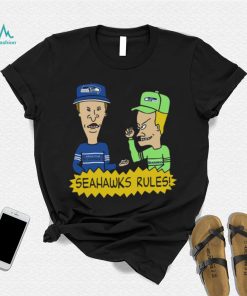 Beavis and Butt Head Seattle Seahawks Rules NFL Shirt