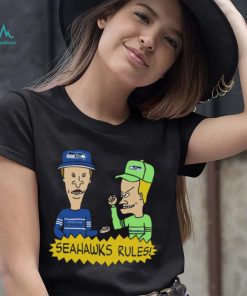 Beavis and Butt Head Seattle Seahawks Rules NFL Shirt