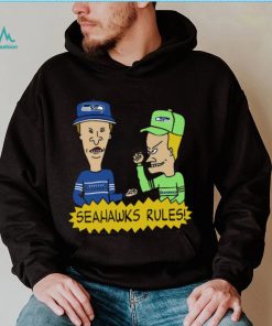 Beavis and Butt Head Seattle Seahawks Rules NFL Shirt