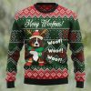 Baby Yoda Hug Dunkin’ Donuts Ugly Christmas Sweater