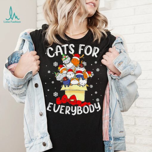 Best Cats for everybody Christmas 2022 shirt