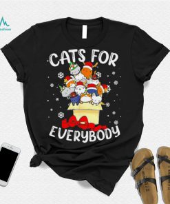 Best Cats for everybody Christmas 2022 shirt