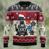 Santa Golfer Funny Santa Ugly Christmas Sweater