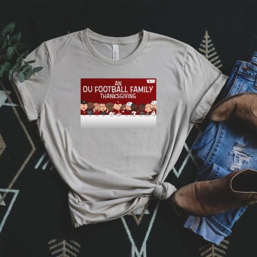 Best oklahoma an ou football family thanksgiving shirt