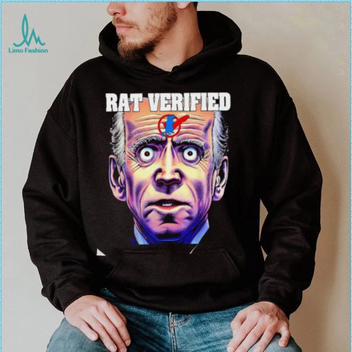 Biden Rat Verified anti Joe Biden election political shirt