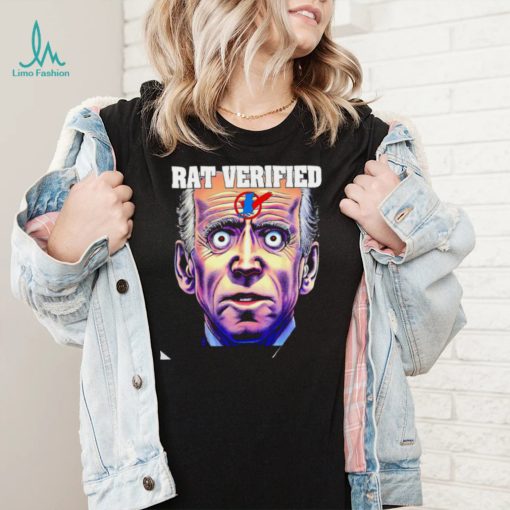 Biden Rat Verified anti Joe Biden election political shirt