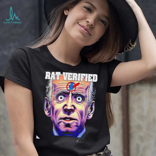 Biden Rat Verified anti Joe Biden election political shirt
