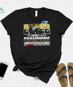 Big Ten 2022 champions michigan wolverines beat ohio state now 26 2022 ohio stadium shirt