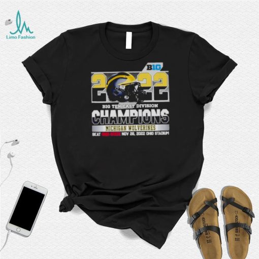 Big Ten 2022 champions michigan wolverines beat ohio state now 26 2022 ohio stadium shirt