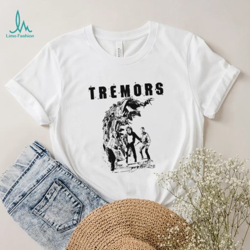 Black And White Design Tremors Movie Tribute Shirt