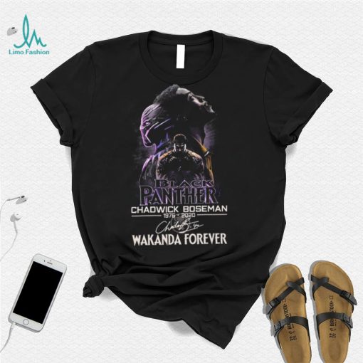 Black Panther Wakanda Forever RIP Chadwick Boseman T Shirt