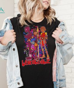 Black Panther X Gorillaz Wakandanz cartoon shirt