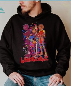 Black Panther X Gorillaz Wakandanz cartoon shirt