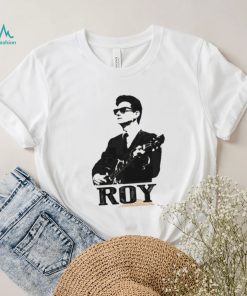 Black Stencil Music Guitarist Roy Orbison Shirt