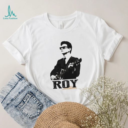 Black Stencil Music Guitarist Roy Orbison Shirt