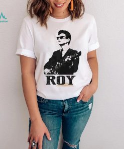 Black Stencil Music Guitarist Roy Orbison Shirt