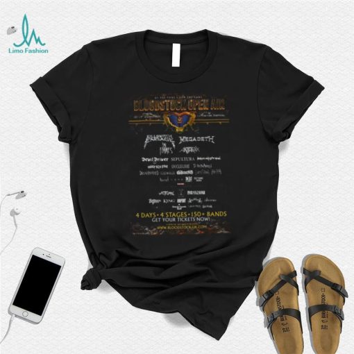Bloodstock Open Air Tour 2023 Catton Park Derbyshire Shirt