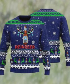 Blue Moon Reinbeer Beer Ugly Christmas Sweater, Faux Wool Sweater, International Beer Day, Gifts For Beer Lovers, Best Christmas Gifts For 2022 – Prinvity