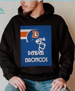 Blue Vintage Denver Broncos T Shirt