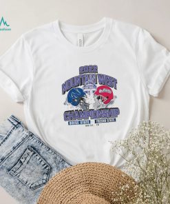 Boise State Vs Fresno State 2022 Mountain West Football Championship Shirt