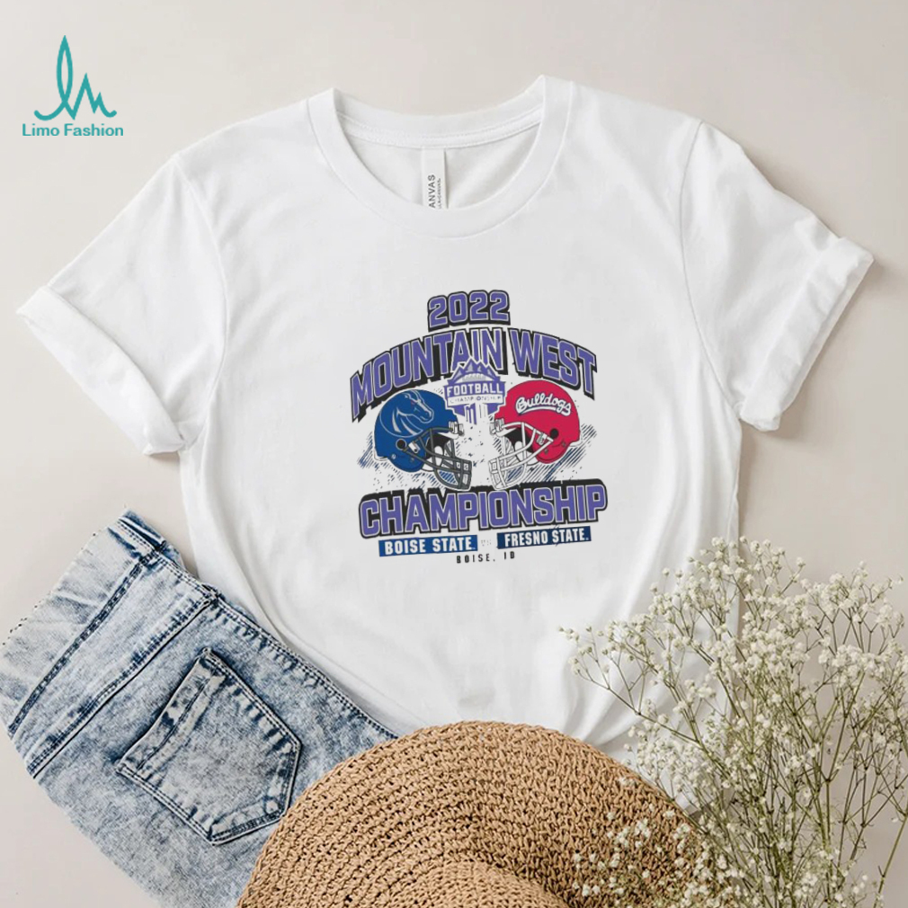 Boise State Vs Fresno State 2022 Mountain West Football Championship Shirt Boise State Vs Fresno State 2022 Mountain West Football Championship Shirt