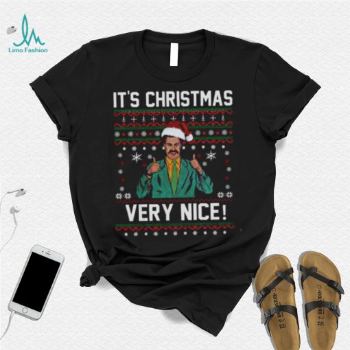 Borat Sagdiyev Is Christmas Very Nice T Shirt