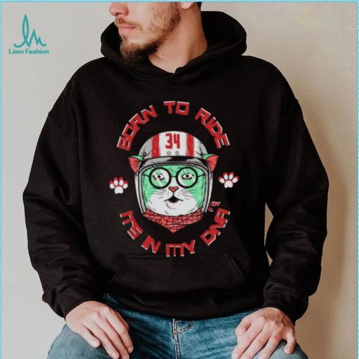 Born To Ride It’s In My Dna Trending Cute Cat shirt