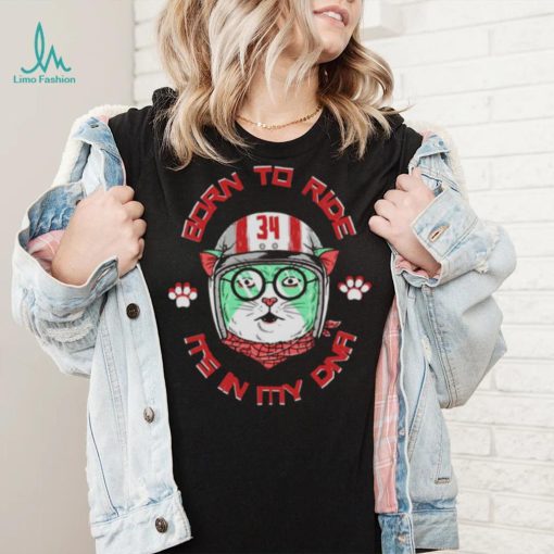 Born To Ride It’s In My Dna Trending Cute Cat shirt