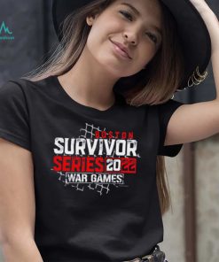 Boston survivor series 2022 War Games logo shirt