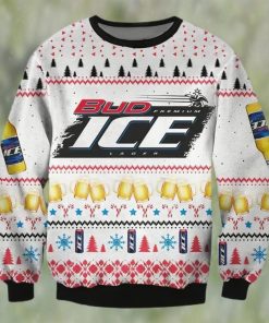 Bud Ice Lager Beer Ugly Christmas Sweater, Faux Wool Sweater, International Beer Day, Gifts For Beer Lovers, Best Christmas Gifts For 2022 – Prinvity